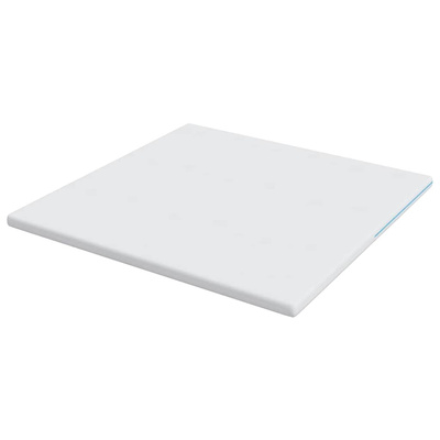 Nakładka na materac Biały 200 x 200 cm Tkanina żakardowa