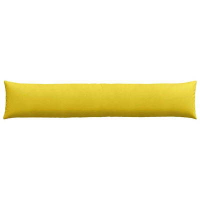 Poduszki na sofę 2 pcs Żółty 200 x 40 cm Tkanina sztruksowa