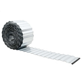 Krawężnik do trawnika 20 m x 30 cm Stal ocynkowana srebrny