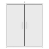 Szafka na buty, biała, 60x35x70 cm, materiał drewnopochodny