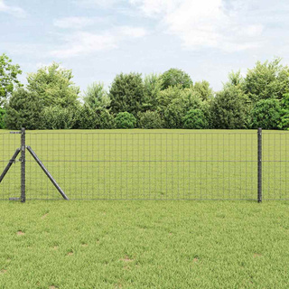 Słupek ogrodzeniowy. 12 szt. Szary 110 cm