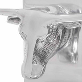 Podpórki do książek 2 pcs Srebrny 21,5 x 15,5 x 20 cm Aluminium