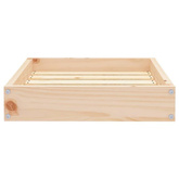 vidaXL Legowisko dla psa, 51,5x44x9 cm, lite drewno sosnowe