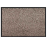 Dywanik drzwiowy Beżowy 60 x 40 x 1.2 cm Tkanina Teddy