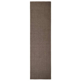 vidaXL Dywanik, naturalny sizal, 80x300 cm, brązowy