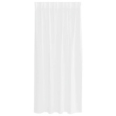 Firany Voile z zasłonami 2 pcs Biały 175 x 140 cm Poliester