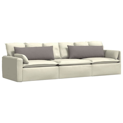 Poduszki na sofę 2 pcs Ciemnoszary 120 x 40 cm tkanina