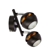Boni listwa 2x3w gu10 led czarny