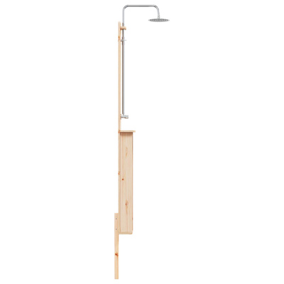 Prysznic na zewnątrz 246 cm naturalny