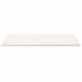 vidaXL Blat biurka, biały, 100x60x2,5 cm, lite drewno sosnowe