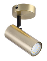 Kinkiet mosiądz ruchomy metalowy spot Colly 91-01702