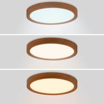 Plafon Okrągły CCT 3000-6000K LED 24W 30cm Abruzzo Maze