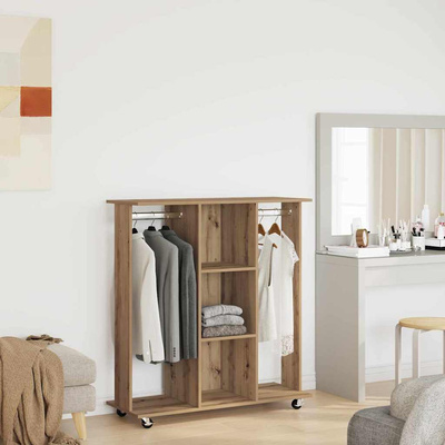 Garderoba dąb artisan 102 x 38 x 110 cm Materiał drewnopochodny