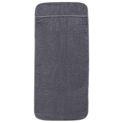 Ręczniki plażowe, 4 szt., antracytowe, 60x135 cm, 400 g/m?