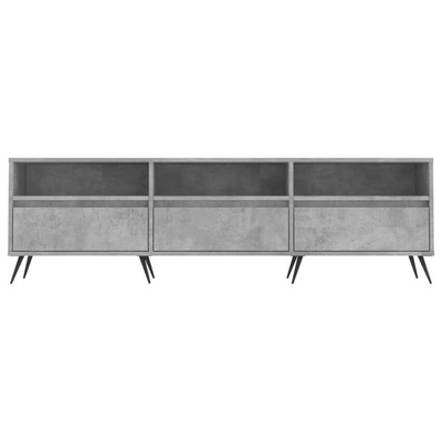 vidaXL Szafka pod TV, szarość betonu, 150x30x44,5 cm wariant 6