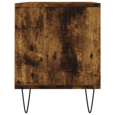 vidaXL Szafka pod TV, przydymiony dąb, 100x34,5x44,5 cm wariant 4