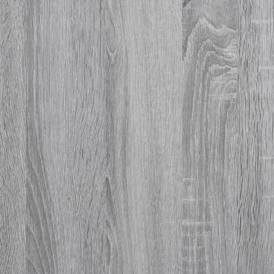 vidaXL Lustro łazienkowe z półką, szary dąb sonoma, 50x12x60 cm