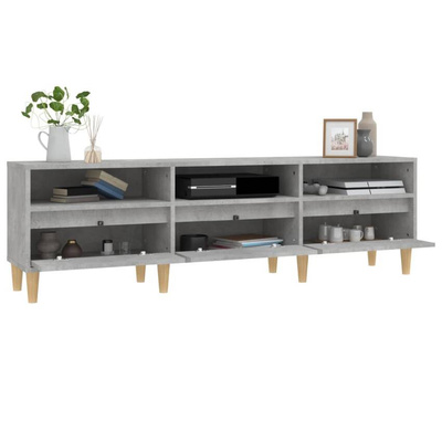 vidaXL Szafka pod TV, szarość betonu, 150x30x44,5 cm wariant 5