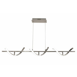 Lampa wisząca Chrom 30W 110cm Abruzzo Spirali 2