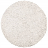 vidaXL Dywan z długim włosiem PAMPLONA, kremowy, Ø 80 cm