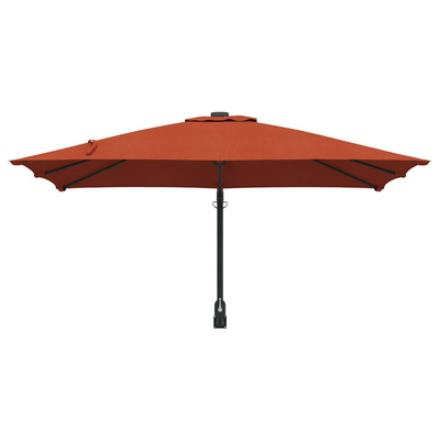Parasolka ogrodowa terakota 248,5 x 247,5 x 160 cm
