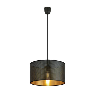 Lampa wisząca ASTON 1 BLACK/GOLD