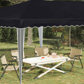 Namiot imprezowy rozkładany 575 x 290 x 245 cm Antracyt