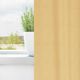 Firany blackout z kółkami 2 pcs Beżowy 260 x 140 cm Poliester