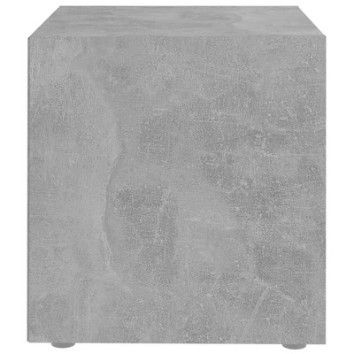 vidaXL Szafka pod TV, szarość betonu, 37x35x37 cm, płyta wiórowa