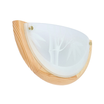 Lampa Sufitowa Candellux Bamboo 11-06639 Plafon Drewno Standard 1X60 W E27 Sosna