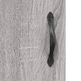 vidaXL Biurko, szary dąb sonoma, 140x50x75 cm, materiał drewnopochodny