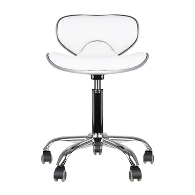 Gabbiano taboret kosmetyczny Q-4599 biały 106672