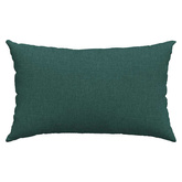 Poduszki na sofę 2 pcs Ciemna zieleń 50 x 30 cm tkanina
