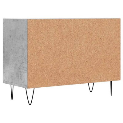 Szafka pod TV, szarość betonu, 69,5x30x50 cm vidaXL