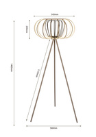 Lampa podłogowa SALO 3033-113S