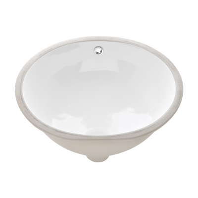 Umywalka podblatowa mykonos 49 cm, z przelewem CE-50-001-W Invena