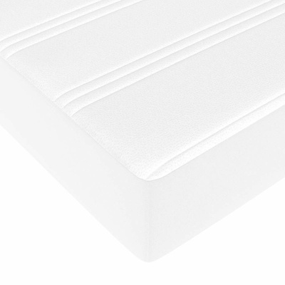 Ramka łóżka Biały 160 x 200 cm PVC