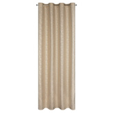 Zasłona Semi ciemnobeżowa 140x250