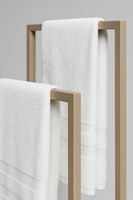 Beżowy wieszak na ręczniki KS-63 WIESZAK TOWEL II - KAJA HOME