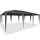 Namiot Imprezowy Antracyt 600 x 400 x 266 cm Polietylen i Stal