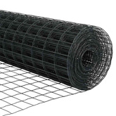 Ogrodzenie Euro 0,6 x 50 m Żelazo pokryte PVC Szary