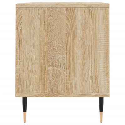 vidaXL Szafka pod TV, dąb sonoma, 100x34,5x44,5 cm