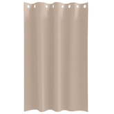 Firany blackout z kółkami 2 pcs Ciemnoszary 175 x 140 cm