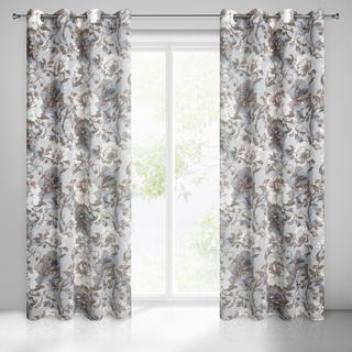 Zasłona Sandra popielata 140x250