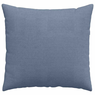 Poduszki na sofę 2 pcs Niebieski 50 x 50 cm Tkanina sztruksowa
