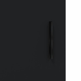 Szafka wisząca, czarna, 60x31x70 cm, materiał drewnopochodny