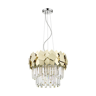 P0506-05A-F4E3 QUASAR LAMPA WISZĄCA ZŁOTA/GOLD