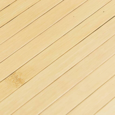 Dywan prostokątny, jasny naturalny, 100x400 cm, bambusowy vidaXL
