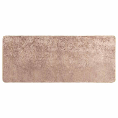 Chodnik dywanowy MARSA piaskowy 50 x 100 cm Poliester i PVC