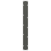 Nogi do stołu jadalnego w kształcie litery V 2 szt. Antracyt 80x(72-73,3) cm Stal